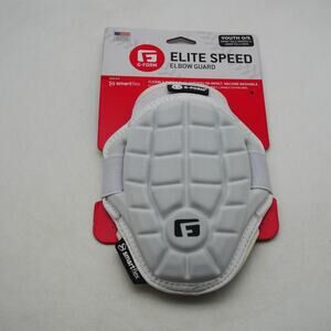 NEW G-Form Elite Speed Elbow Guard Youth One Size Black White